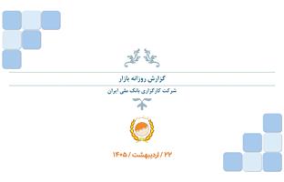 گزارش روزانه (۲۲ اردیبهشت ۱۴۰۵)